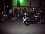 Night out at the Panama Motorcycle Club with Hubert and Luna